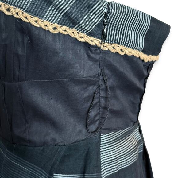 Floreat Anthropologie One Hundred Summits Crinoline Strapless Whimsigoth Dress 2 - Picture 8 of 9